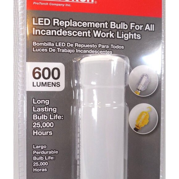 LED Replacement Bulb For Incandescent Work Lights 7W E26 Base 600 Lumens Long-La - Picture 5 of 5